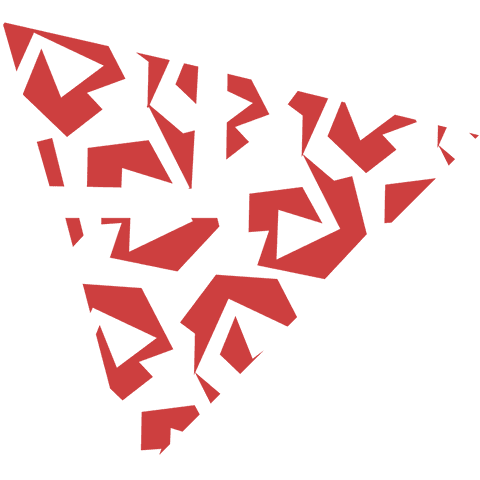 Abstract Red Geometric Triangle on Transparent Background - Download Free Stock Videos Pikwizard.com