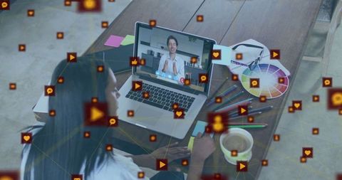 Virtual Collaboration in Creative Home Office Environment