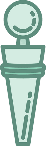 Green Ball in Cone Illustration on Transparent Background - Download Free Stock Videos Pikwizard.com