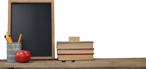 Transparent Education Essentials with Books Bag - Download Free Stock Videos Pikwizard.com