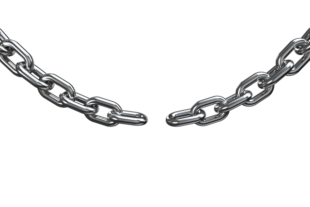 3D Rendered Damage Silver Metal Chain on Transparent Background - Download Free Stock Videos Pikwizard.com