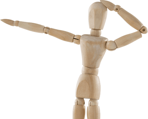 transparent wooden mannequin expressive gesture - Download Free Stock Videos Pikwizard.com