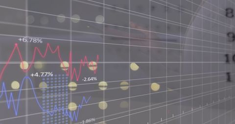 Financial Data Analysis with Smartphone and Digital Interface - Download Free Stock Images Pikwizard.com