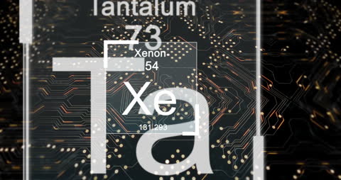 Chemical Symbols Overlay on Circuit Board Architecture