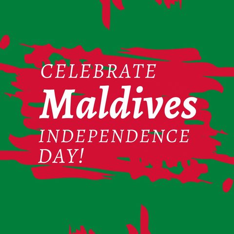 Maldives Independence Day Celebration Design - Download Free Stock Templates Pikwizard.com