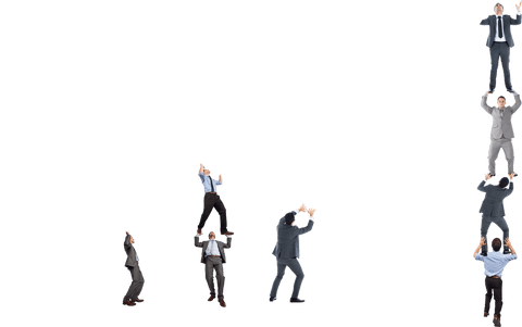 successful diverse business teamwork on transparent background - Download Free Stock Videos Pikwizard.com