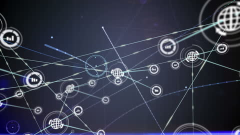 Abstract Network with Digital Global Connections and Interfaces