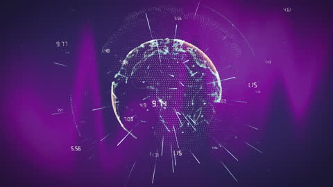 Futuristic Global Technology Dynamic Digital Innovation