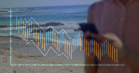 Business Analytics on Beach Vacation with Smartphone