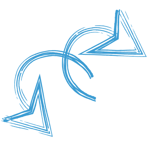 Digital Blue Arrow Illustration on Transparent Background - Download Free Stock Videos Pikwizard.com