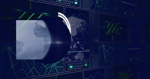 Digital Animation of Global Technology with Data Visualizations