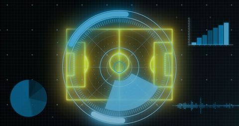 Abstract Digital User Interface with a Technology Theme - Download Free Stock Images Pikwizard.com