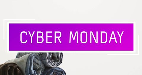 Cyber Monday Sale Highlighting Denim Clothing Deals