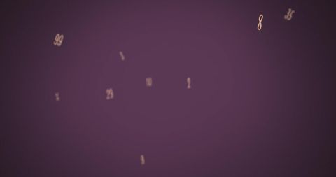 Floating Numbers on Abstract Purple Background - Download Free Stock Images Pikwizard.com