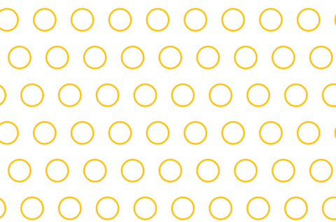 seamless yellow ring pattern on transparent background for art and design - Download Free Stock Videos Pikwizard.com