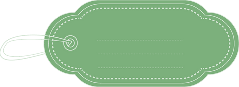 Green Gift Label Isolated on Transparent Background with String - Download Free Stock Videos Pikwizard.com