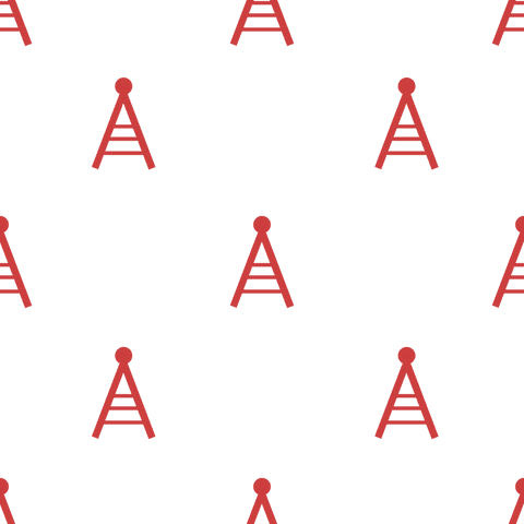 seamless red antenna pattern on transparent background - Download Free Stock Videos Pikwizard.com