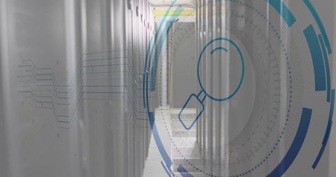 digital data processing in secure server environment - Download Free Stock Images Pikwizard.com