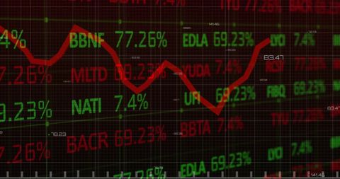 abstract digital stock market trends and charts analysis - Download Free Stock Images Pikwizard.com