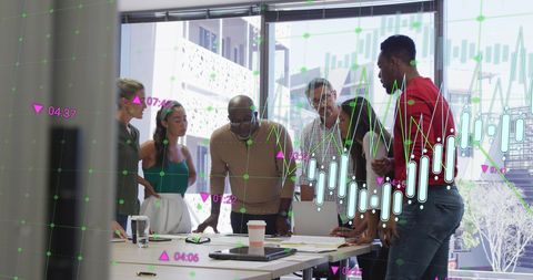 Diverse Architects Collaborating on Growth Analytic Strategies