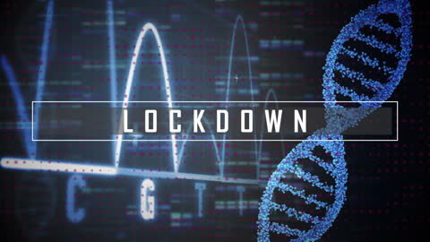 Digital Interface with Network Connections and Lockdown Theme