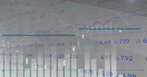 Stock Market Analysis with Charts and Graphs Indicating Trends - Download Free Stock Images Pikwizard.com