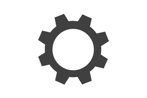 Gray Cog Silhouette Vector on Transparent Background - Download Free Stock Videos Pikwizard.com