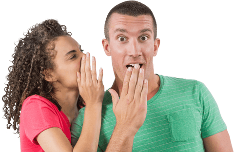 Transparent communication secrets between colleagues