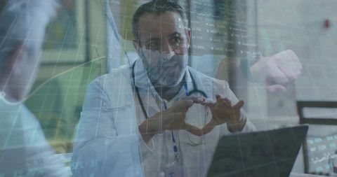 Doctor Conferring Through Digital Health Interface