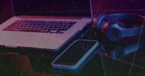 Modern Technology Devices with Digital Interface Overlay - Download Free Stock Images Pikwizard.com