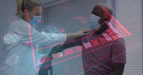 Doctor Consultation Amidst Pandemic Analytics Overlay