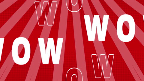 Hypnotic Rotating Pink Stripes on Red Backdrop