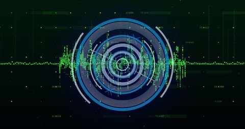 Digital Data Processing with Tech Interface Graphs - Download Free Stock Images Pikwizard.com