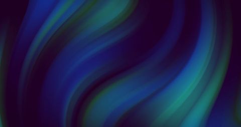 Abstract Blue and Green Digital Waves Pattern