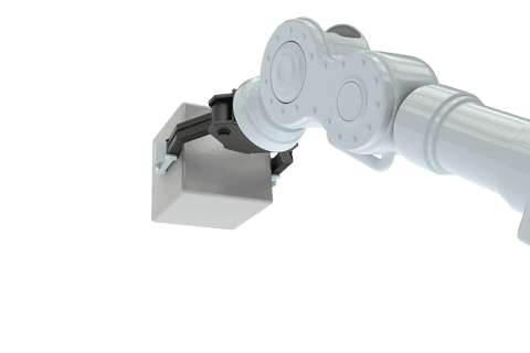 transparent robotic arm holding cube with precision grip - Download Free Stock Videos Pikwizard.com