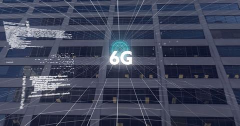 Futuristic 6G Cellular Network Overlaying Building