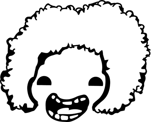 smiling face silhouette on black background transparent effect - Download Free Stock Videos Pikwizard.com