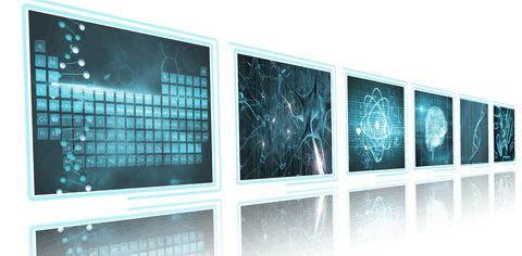 Digital Screens Displaying Data on Transparent Background - Download Free Stock Videos Pikwizard.com