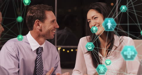 Interactive Network Overlay in Business Meeting