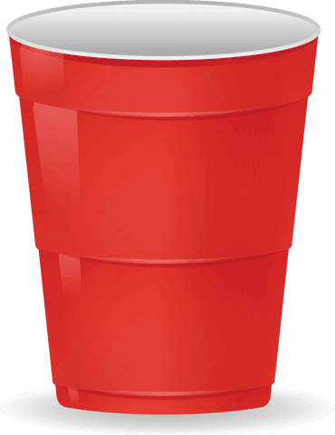 illustration of red cup on transparent background for lifestyle and symbol concepts - Download Free Stock Videos Pikwizard.com