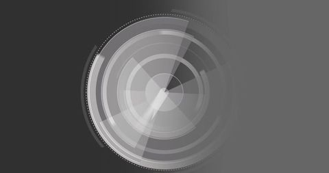 futuristic digital interface with dynamic clock and scanning effects - Download Free Stock Images Pikwizard.com