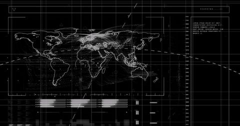 Global Technology Interface with Data Visualization Design - Download Free Stock Images Pikwizard.com
