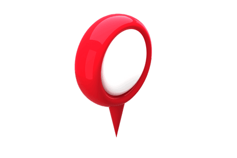 glossy red transparent location marker icon - Download Free Stock Videos Pikwizard.com