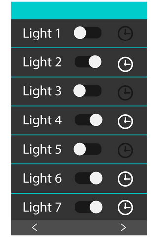 transparent smart alarm control panel list digital interface - Download Free Stock Videos Pikwizard.com