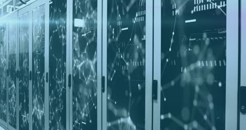 Futuristic Network Geometry in a Modern Server Room