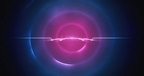 Futuristic Glowing Light Trails on Dark Background - Download Free Stock Images Pikwizard.com