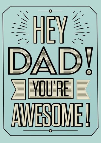 Retro Typography Celebrating Dad in Bold Style - Download Free Stock Templates Pikwizard.com