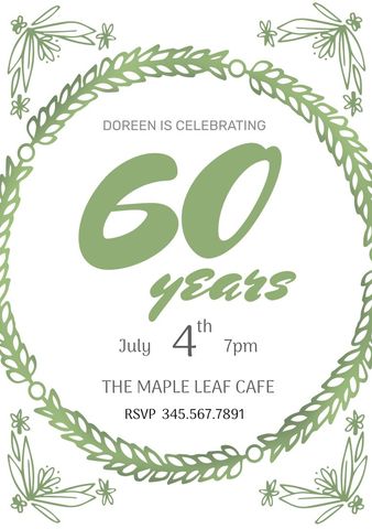 elegant milestone anniversary celebration invitation - Download Free Stock Templates Pikwizard.com