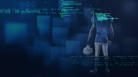 Rugby Player Integrating Technology in Virtual Sphere