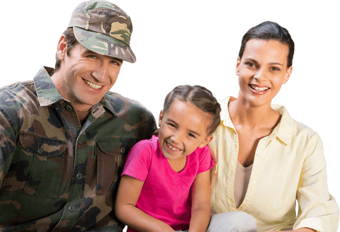 happy soldier family smiling together on transparent background - Download Free Stock Videos Pikwizard.com